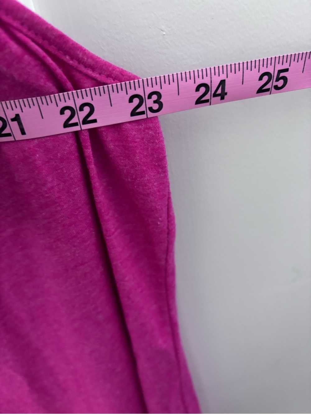 SHEIN Knot-Front Flutter Sleeve Blouse - Fuchsia - Picture 3 of 5